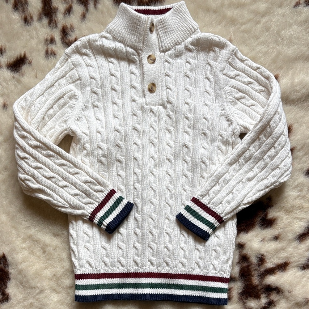 Cable Knit Kids Sweater